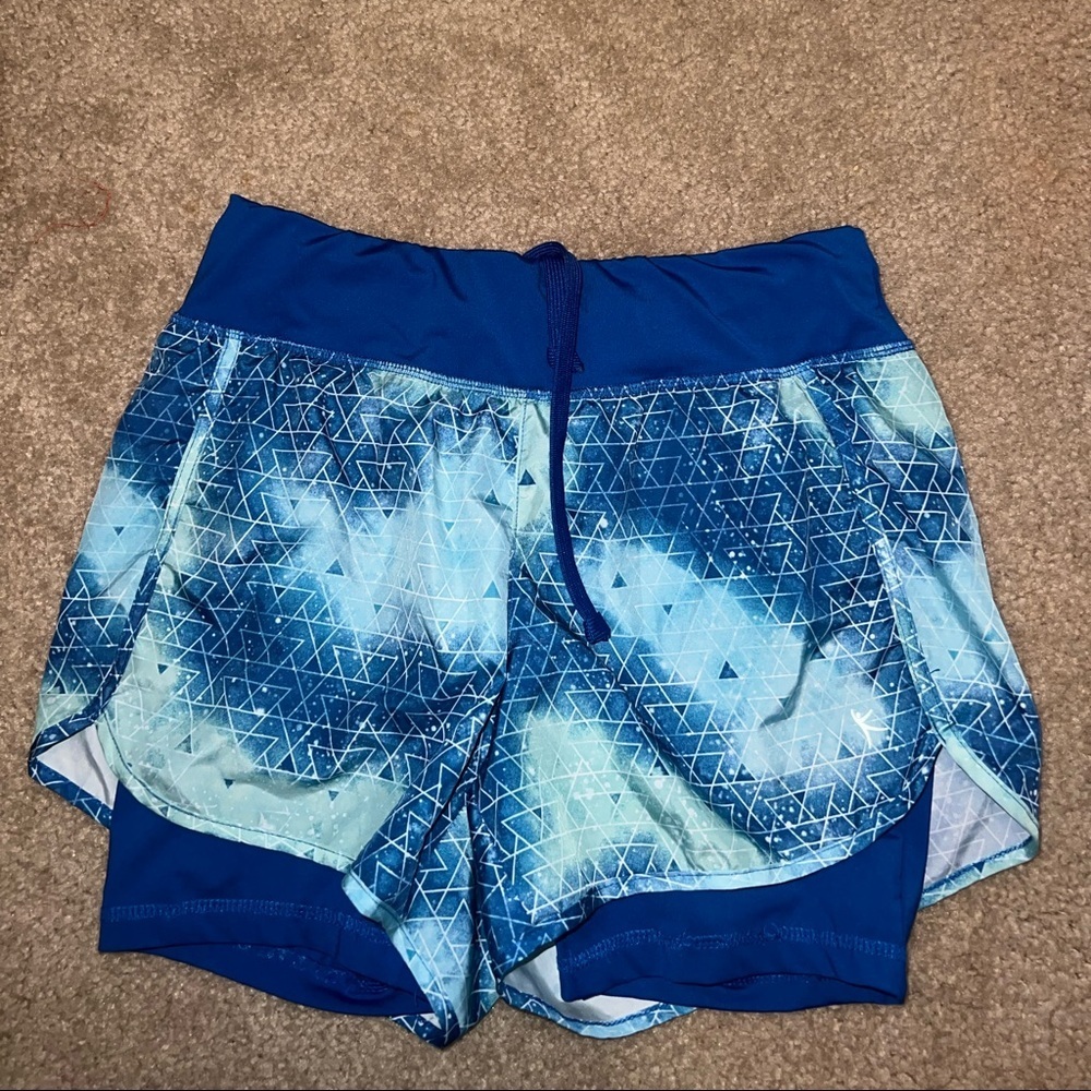 Danskin Now Blue Athletic Shorts - Picture 3 of 9